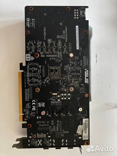 Видеокарта asus Dual GeForce GTX 1060 OC 6GB