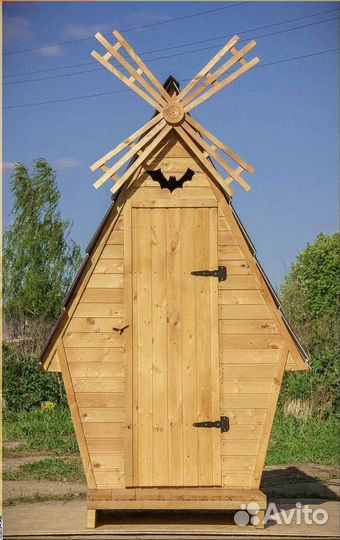 Уличный туалет с установкой Ч212