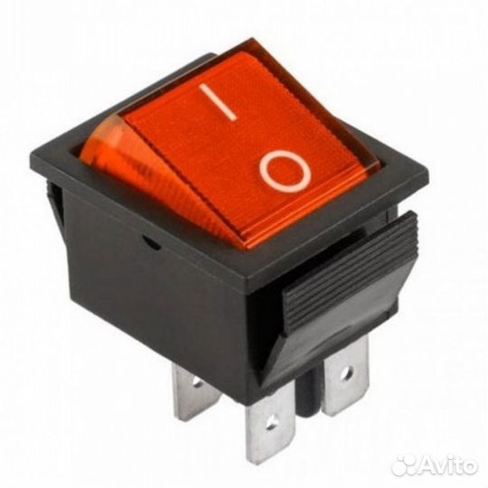 Выключатель водонагревателя одноклавишный 16А