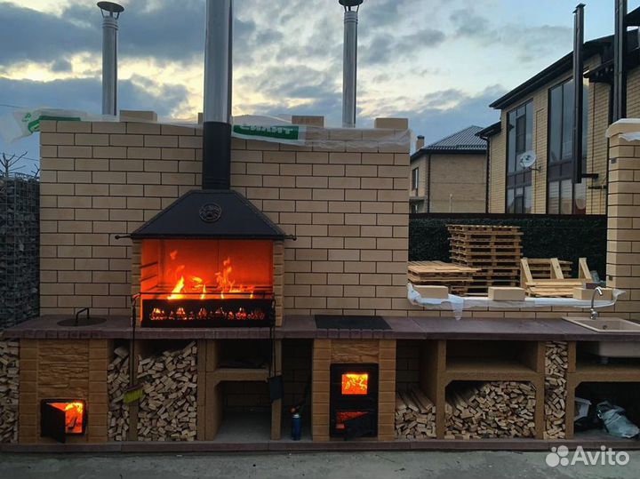 Печь для комплекта барбекю с доставкой