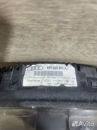 Щиток приборов Ауди A3 8P