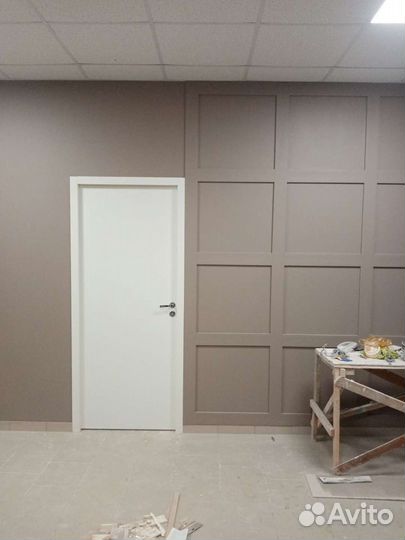 Монтаж и установка межкомнатных дверей