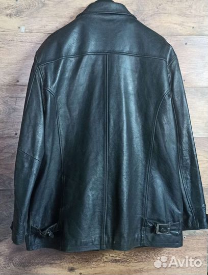 Кожаная куртка мужская