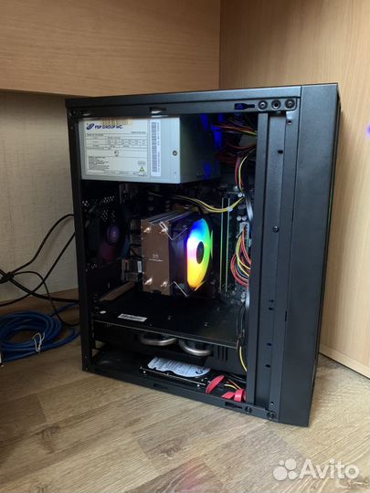 Игровой компьютер,R5 1500x, rx570, SSD 128, Hdd500