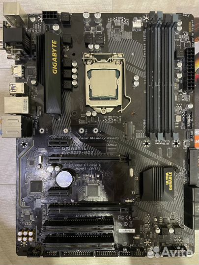 Процессор Intel Сore i7 - 7700 + Материнская плата