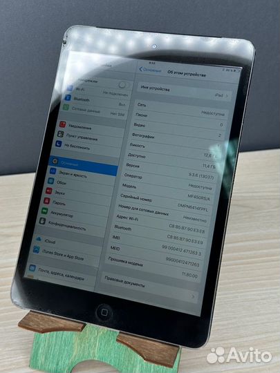 iPad mini 16gb с SIM