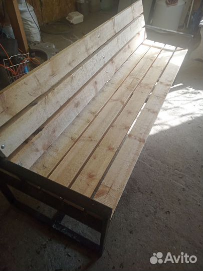 Скамейка лавочка садовая