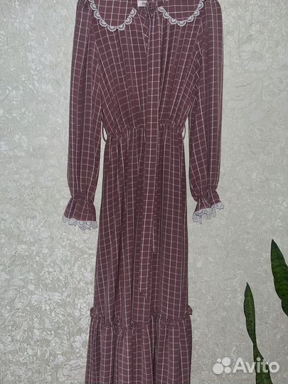 Платье крестьянка