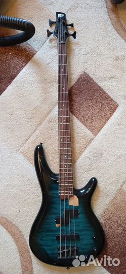 Бас ibanez SR (Япония, 1990 год, морской санберст)