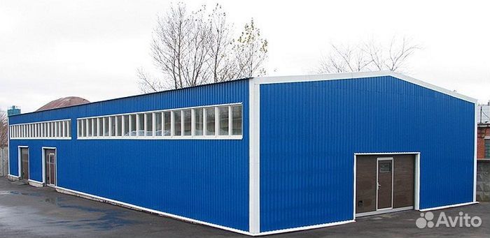Ангары крытые токи и промышленные навесы