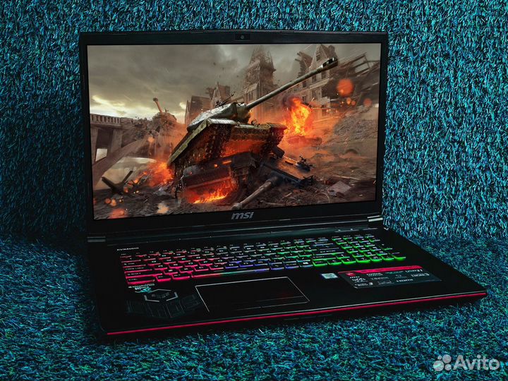 Мощный игровой ноутбук MSI I7 GTX