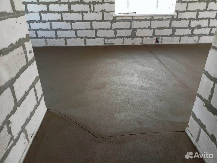 Стяжка пола полусухая Заливка