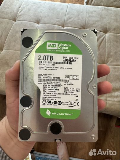 Жесткий диск 2 тб