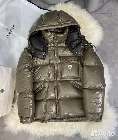 Moncler 100% нат. пуховик на пуху р48-50-52-54-56