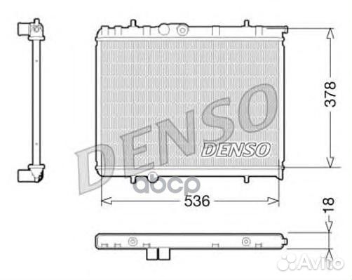 Радиатор DRM21034 Denso