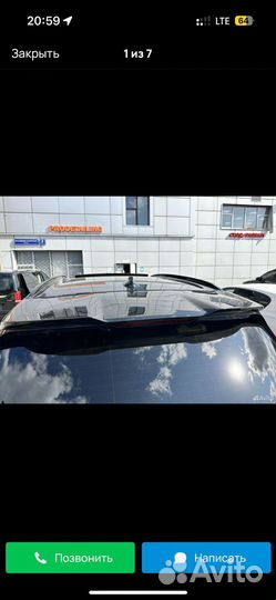 Спойлер на bmw x5 g05 в стиле x5м