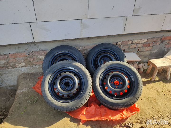 Колеса в сборе r14 зимние 4 100