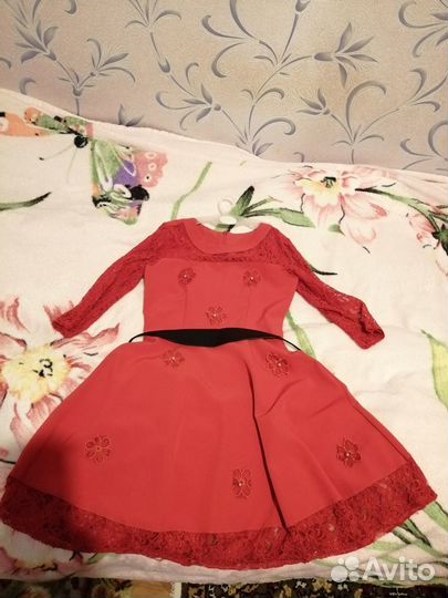 Платье для девочки 6-8 лет