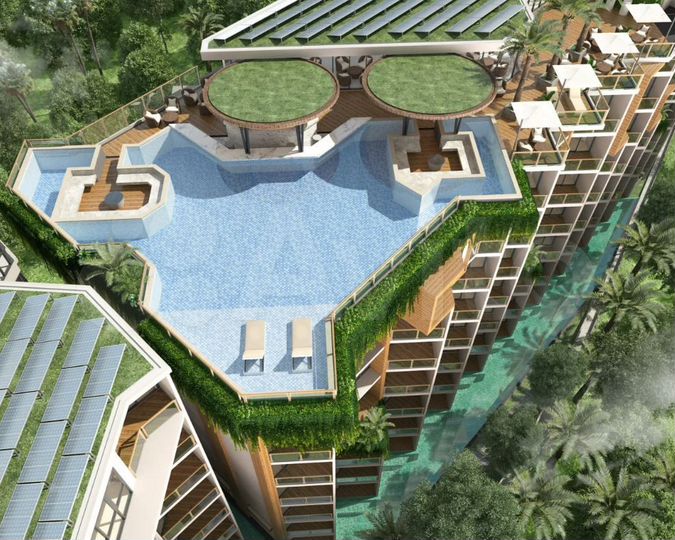 Квартира-студия, 28 м² (Таиланд)