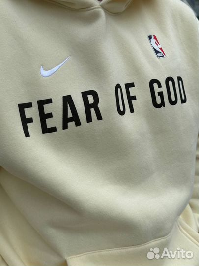 Худи fear of god x nike