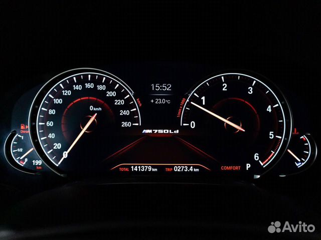 BMW 7 серия 3.0 AT, 2018, 141 377 км объявление продам