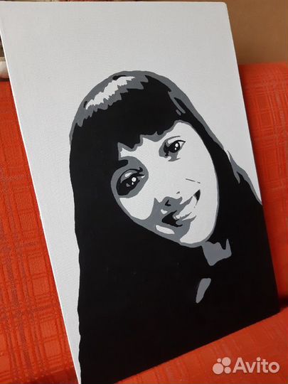 Портреты на холсте