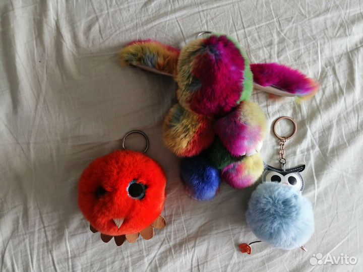 Брелоки пушистики