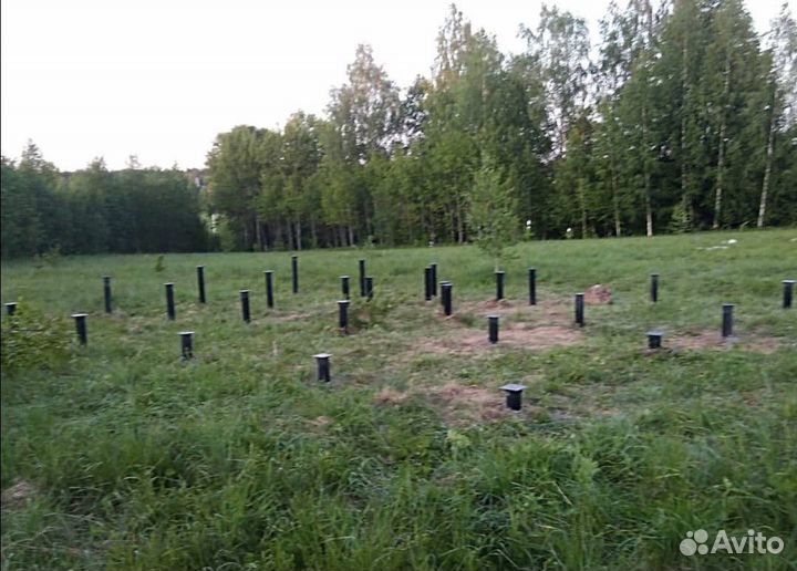 Фундамент сваи винтовые