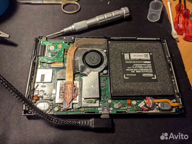 Ремонт и установка чипов на Nintendo switch