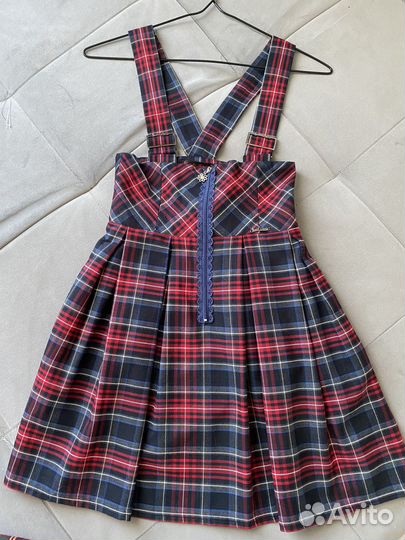 Сарафан в клетку