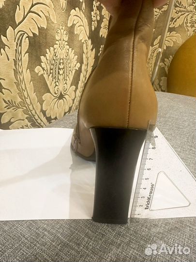 Сапоги женские натуральная кожа 38