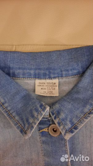 Джинсовая жилетка на девочку