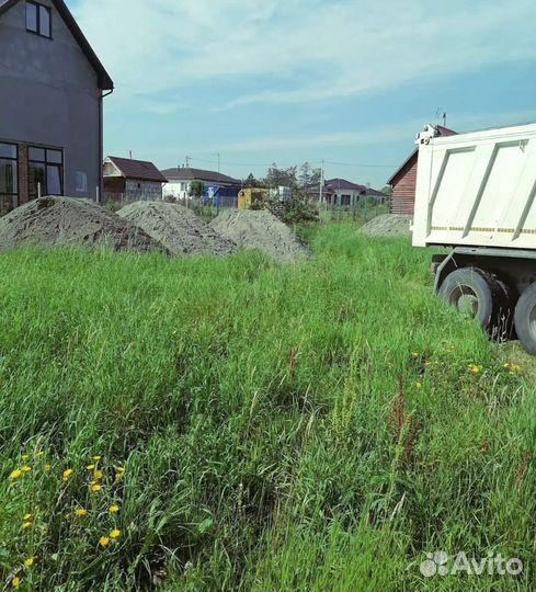 Песок карьерный в наличии с доставкой