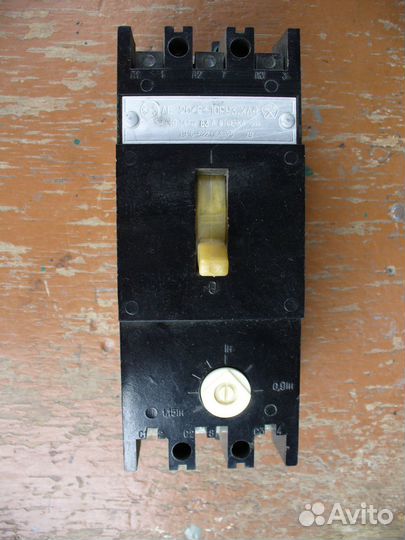 Автоматический выключатель СССР