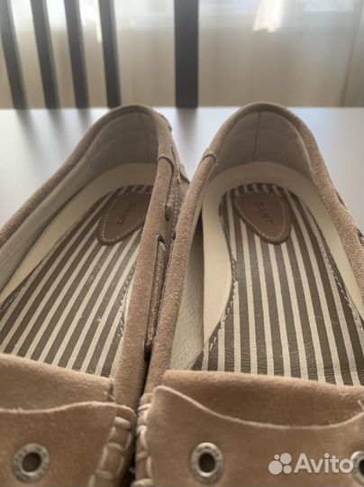 Туфли мокасины Gant новые нптуральная кожа