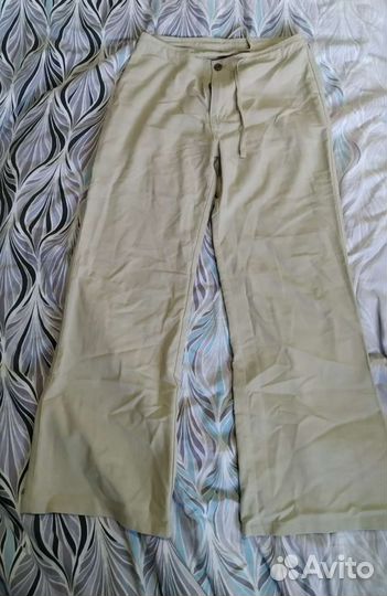 Брюки широкие