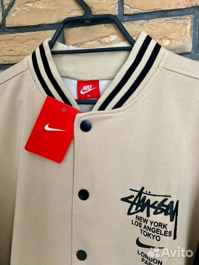 Бомбер Nike Stussy