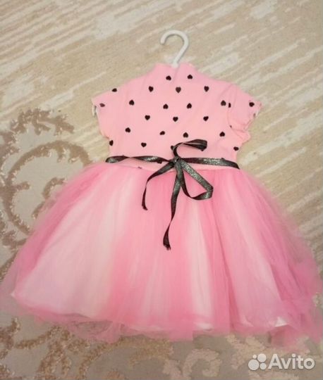 Платье для девочки 74 80