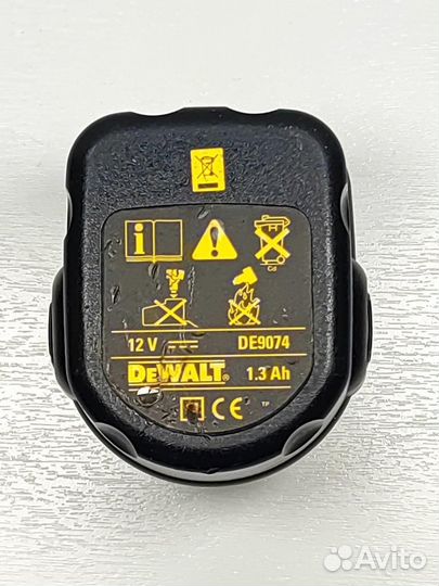 Ремонт аккумулятора Devolt DE9074 12V 1.3Ah NiCd