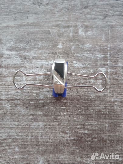 Серебряное кольцо с топазом