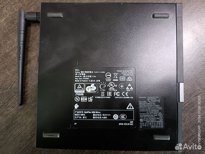 Неттоп минипк Dell Optiplex 5060 i5-8500T/8Gb/256S