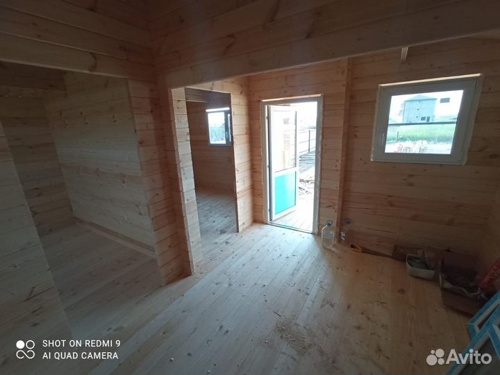 Гостевой дом из минибруса 6*6 с террасой