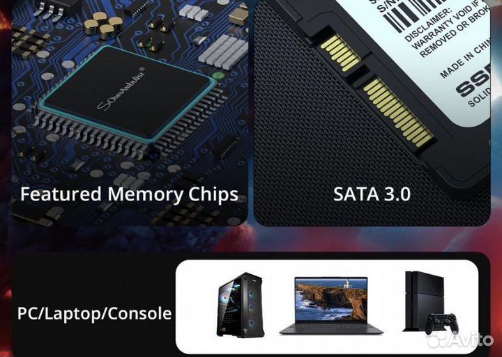 SSD 512 gb SATA3 (новые)