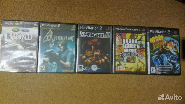 Playstation 2 с дисками