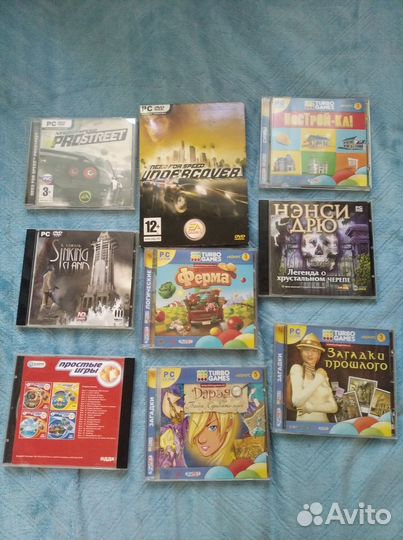 Pc диски с играми