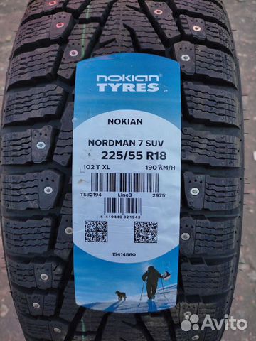 Nokian Tyres Nordman 7 SUV 225/55 R18 102T