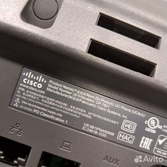 Ip- телефоны Cisco CP-7821