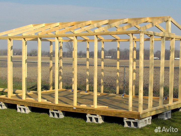 Хозблок, строительство хозблоков