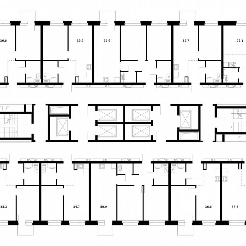 3-к. квартира, 76 м², 4/53 эт.