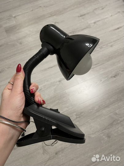 Лампа прищепка